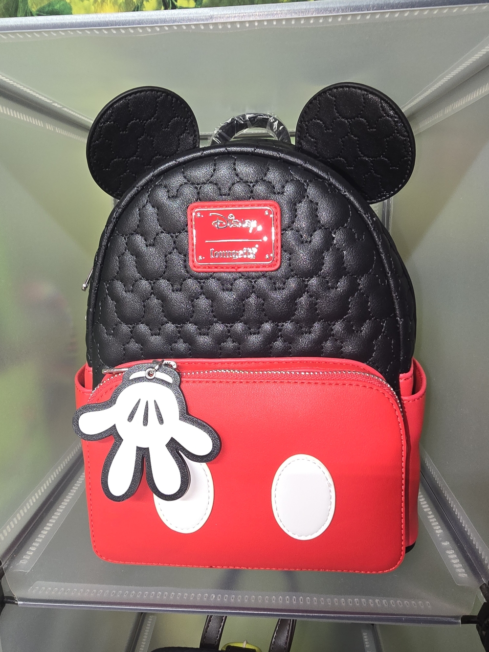Loungefly Disney Mickey Mouse Quilted Cosplay Mini Backpack